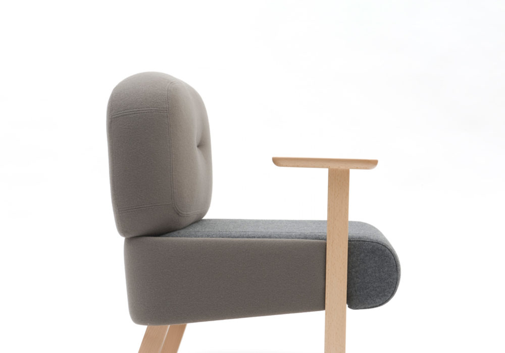 Fauteuil Majorana Profil